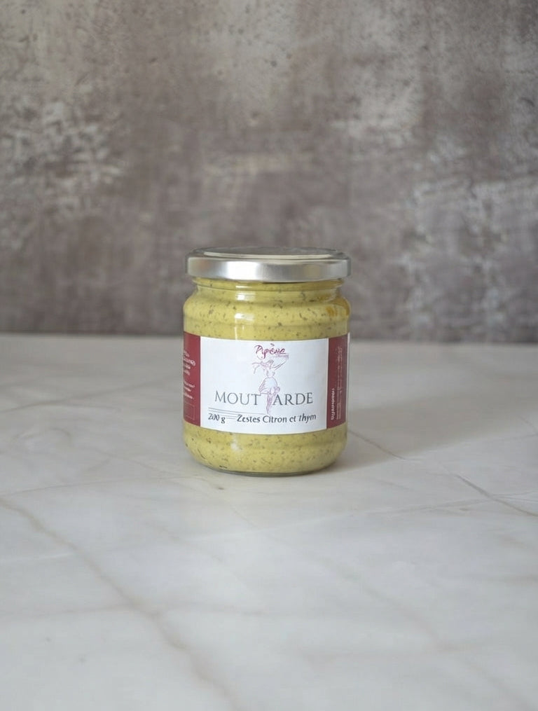 Zestes de citron et thym
